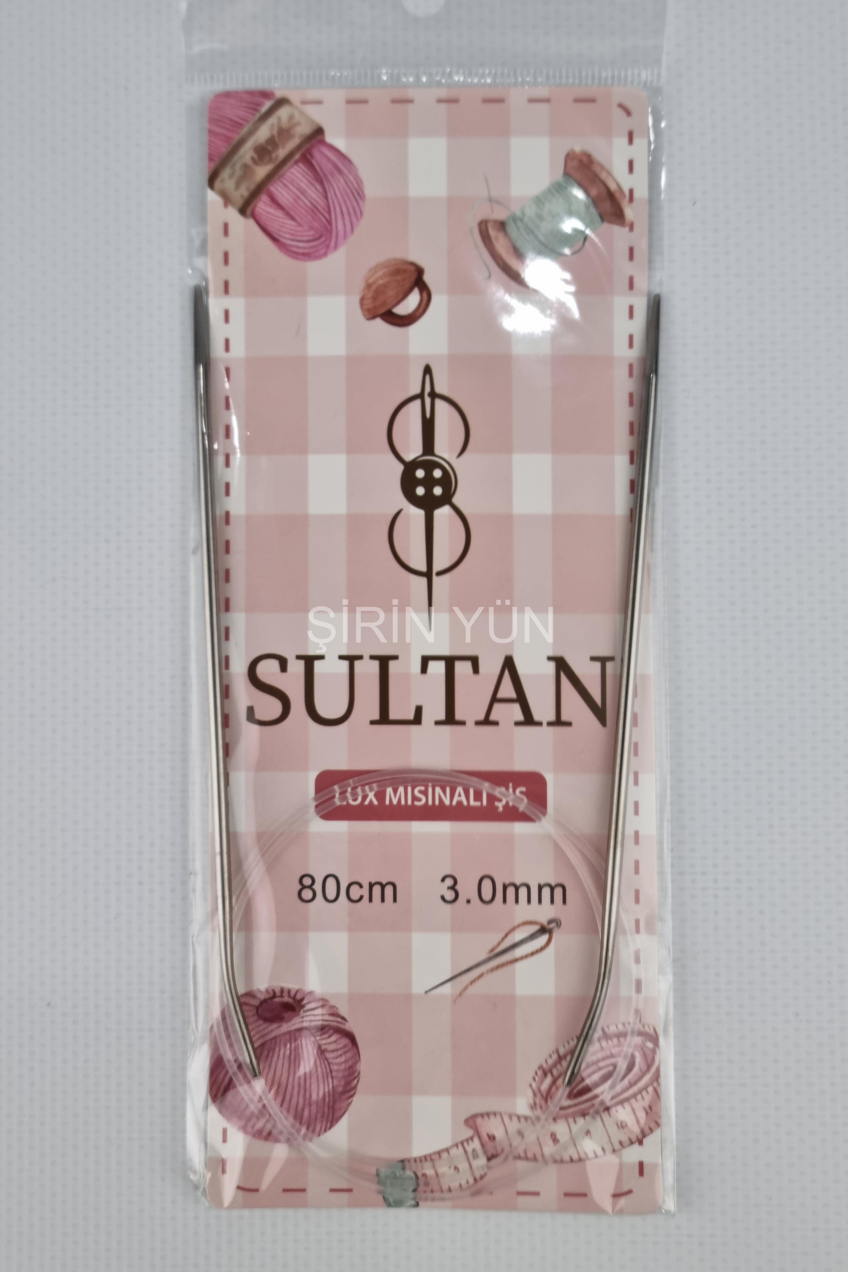 Sultan Plastik Misinalı Örgü Şişi 3 mm
