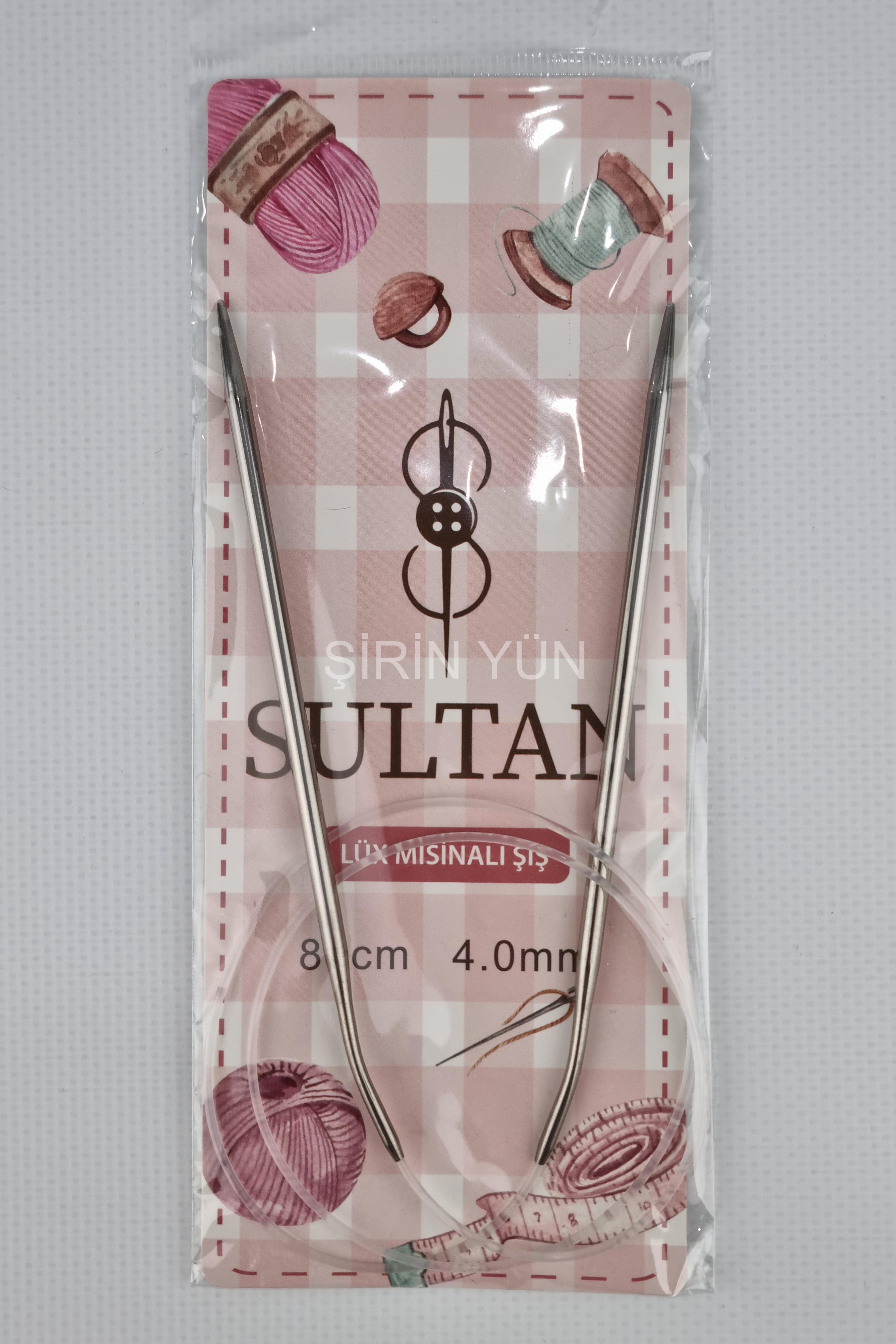 Sultan Plastik Misinalı Örgü Şişi 4 mm