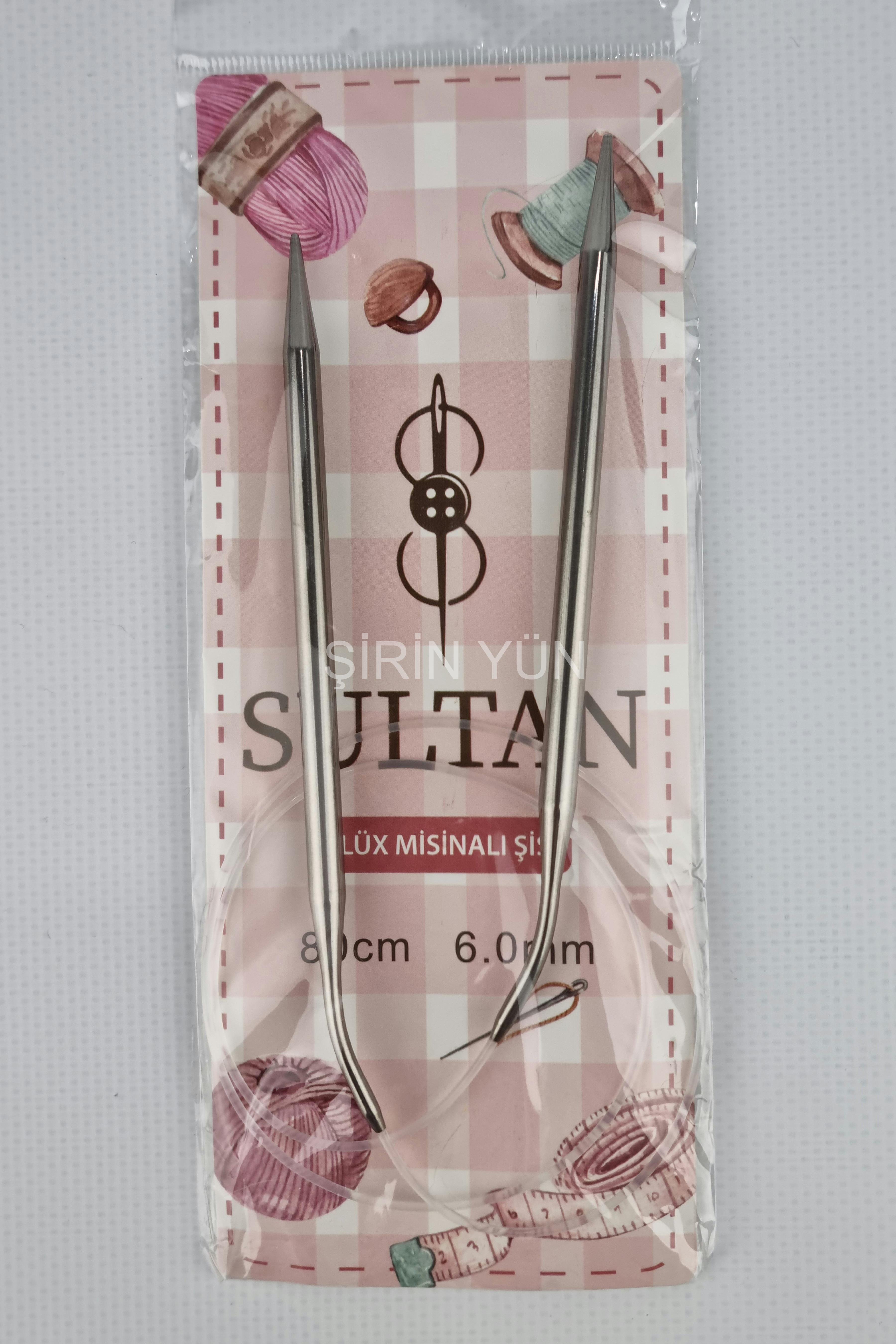 Sultan Plastik Misinalı Örgü Şişi 6 mm