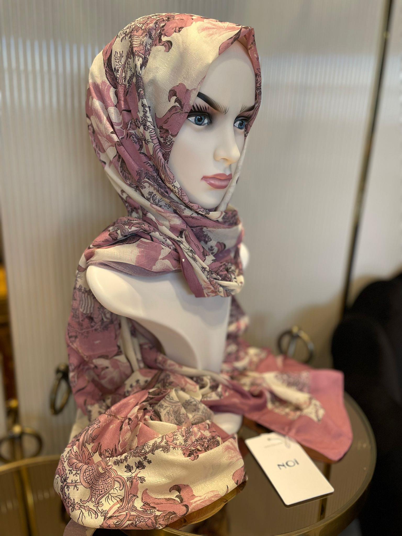 KOTON JAPANSE DESENLİ ŞAL 
