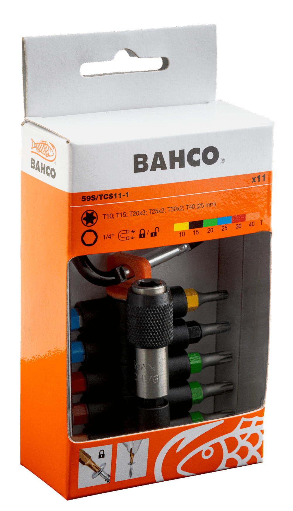 Bahco Bits Ucu Seti 59S/TCS11-1