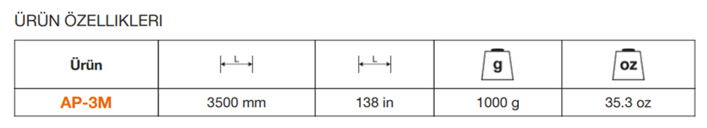 Bahco Testere Uzatma Çubuğu AP-3M