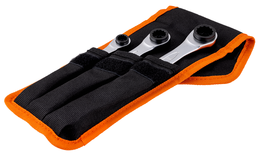 Bahco 4ü 1 Arada Cırcırlı Anahtar Seti S4RM/3T