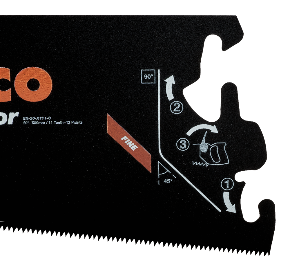 Bahco ERGO™ İsveç Yapımı Testere Bıçağı Superior EX-20-XT11-C