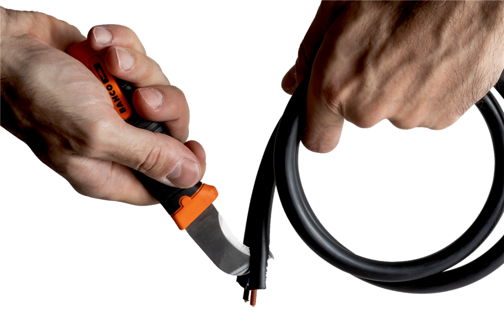 Bahco Elektrikçi Bıçağı - Kılavuzlu 2446-EL-HELP