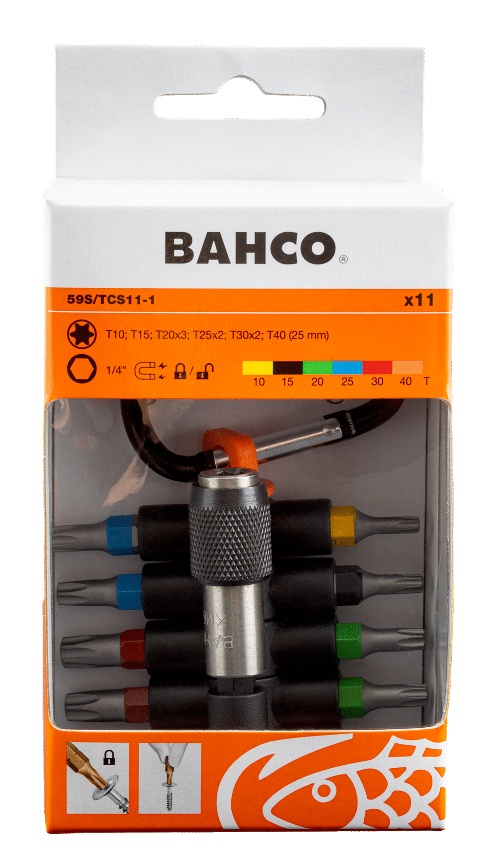 Bahco Bits Ucu Seti 59S/TCS11-1