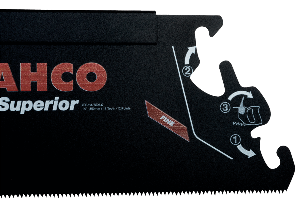 Bahco ERGO™ İsveç Yapımı Tenon Testresi Bıçağı Superior EX-14-TEN-C
