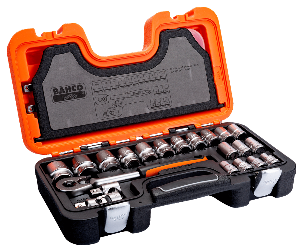 Bahco 24 Parça Lokma  Seti 1/2” S240