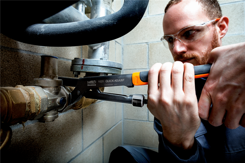 Bahco ERGO™ Kolay Ayarlanabilir Boru Anahtarı 1620