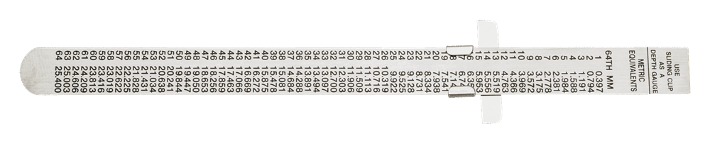 Bahco Metrik ve Imperial Esnek Paslanmaz Çelik Cetvel 1179-FLX