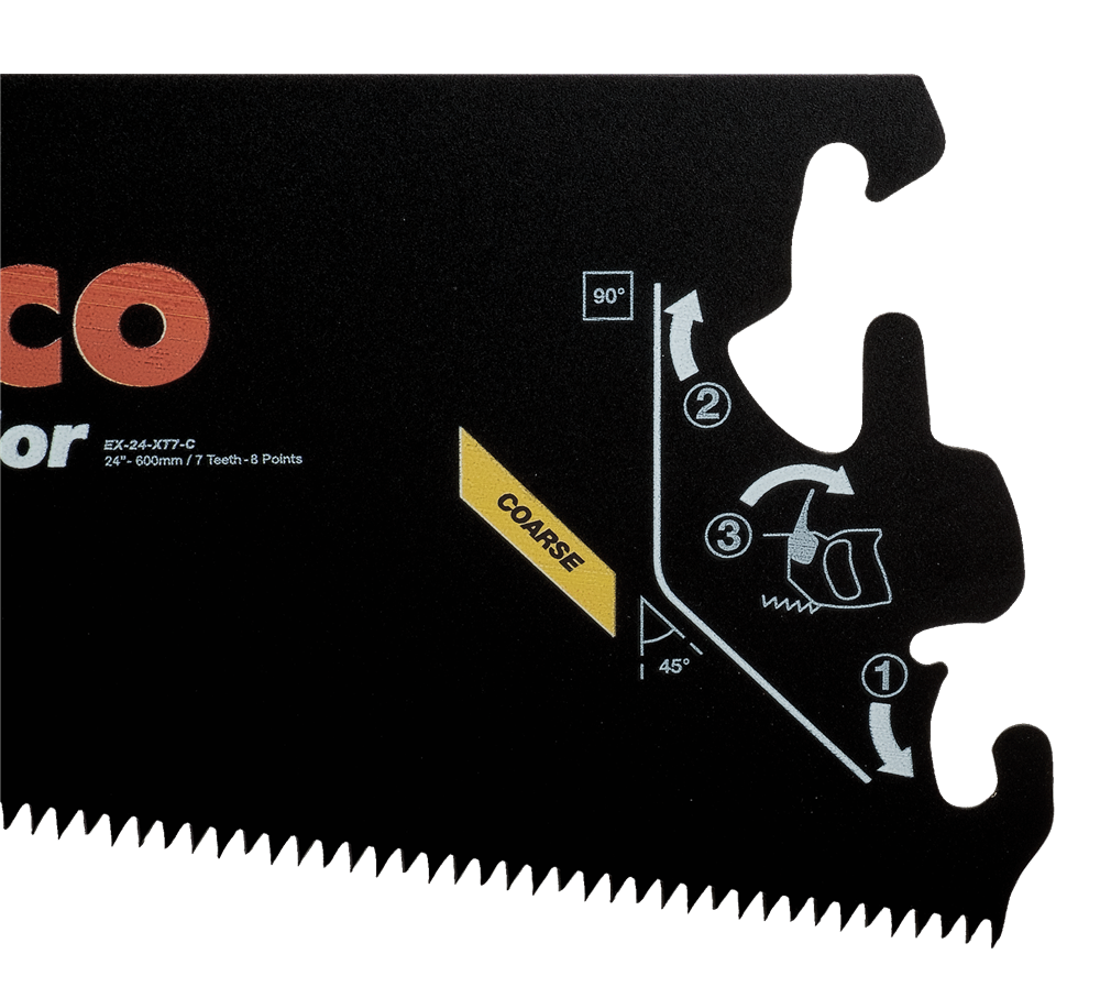 Bahco ERGO™ İsveç Yapımı Testere Bıçağı Superior Medium EX-22-XT9-C