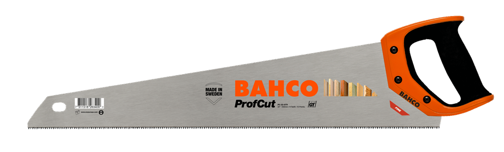 Bahco İsveç Yapımı Marangoz Testeresi Sert Uçlu PC-19-GT9