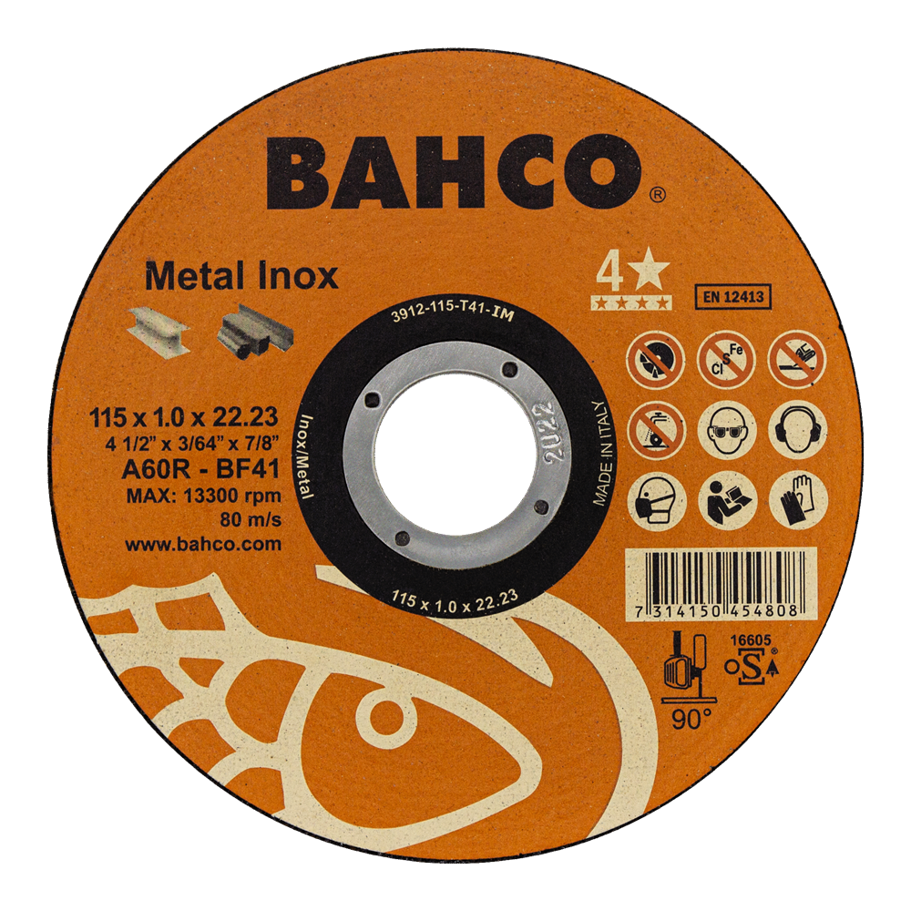 Bahco Kesme Diski 3911-115-IM-10P