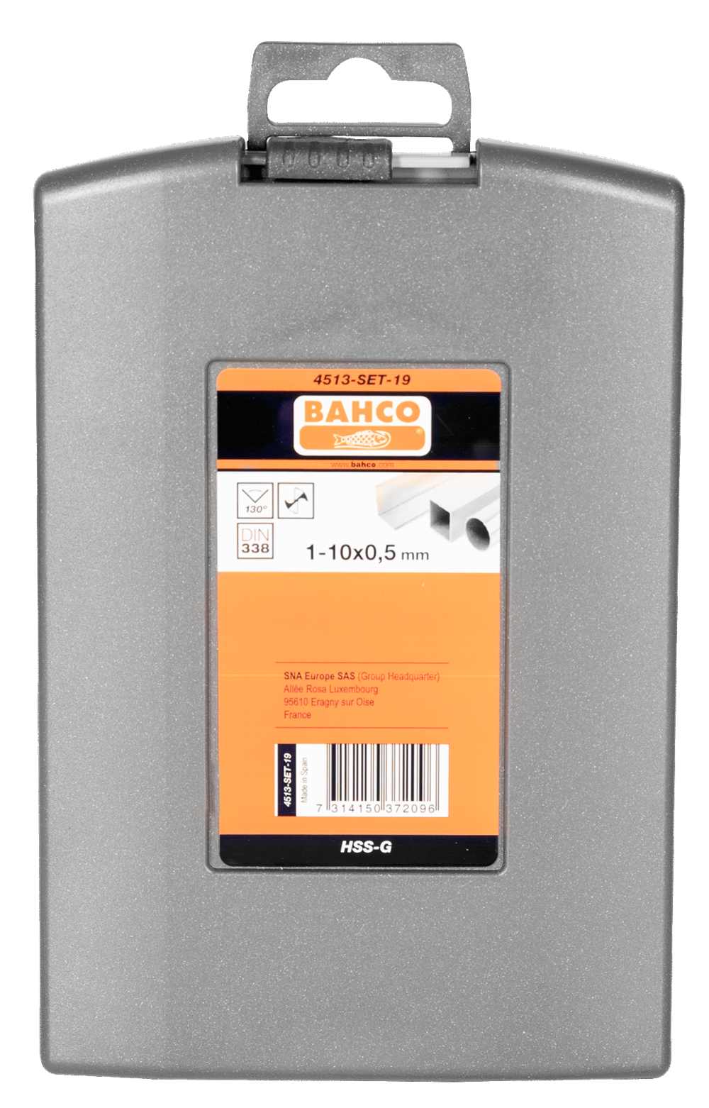 Bahco Matkap Ucu Seti 4513-SET-19