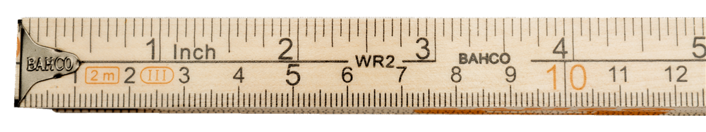 Bahco 2M Tahta Cetvel WR2-MM