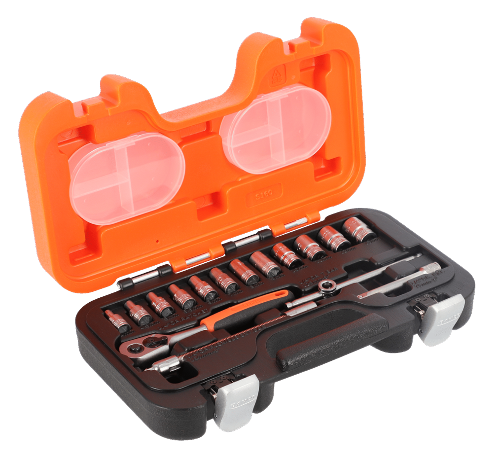 Bahco 16 Parça Lokma Seti 1/4” S160