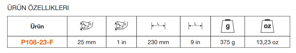 Bahco Budama Makası P108-23-F