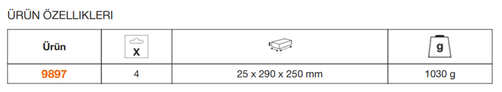 Bahco Pense Seti 9897