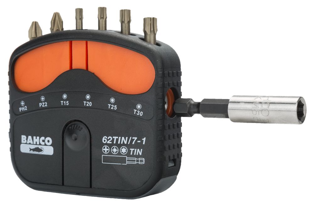 Bahco Tin Torsiyon Bits Ucu seti 62TIN/7-1