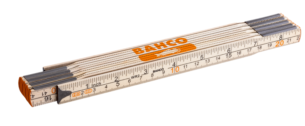 Bahco 2M Tahta Cetvel WR2