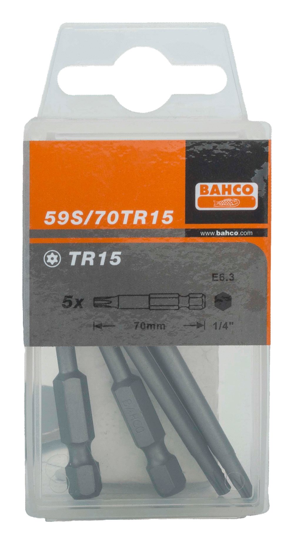 Bahco Bits Ucu 59S/70TR15