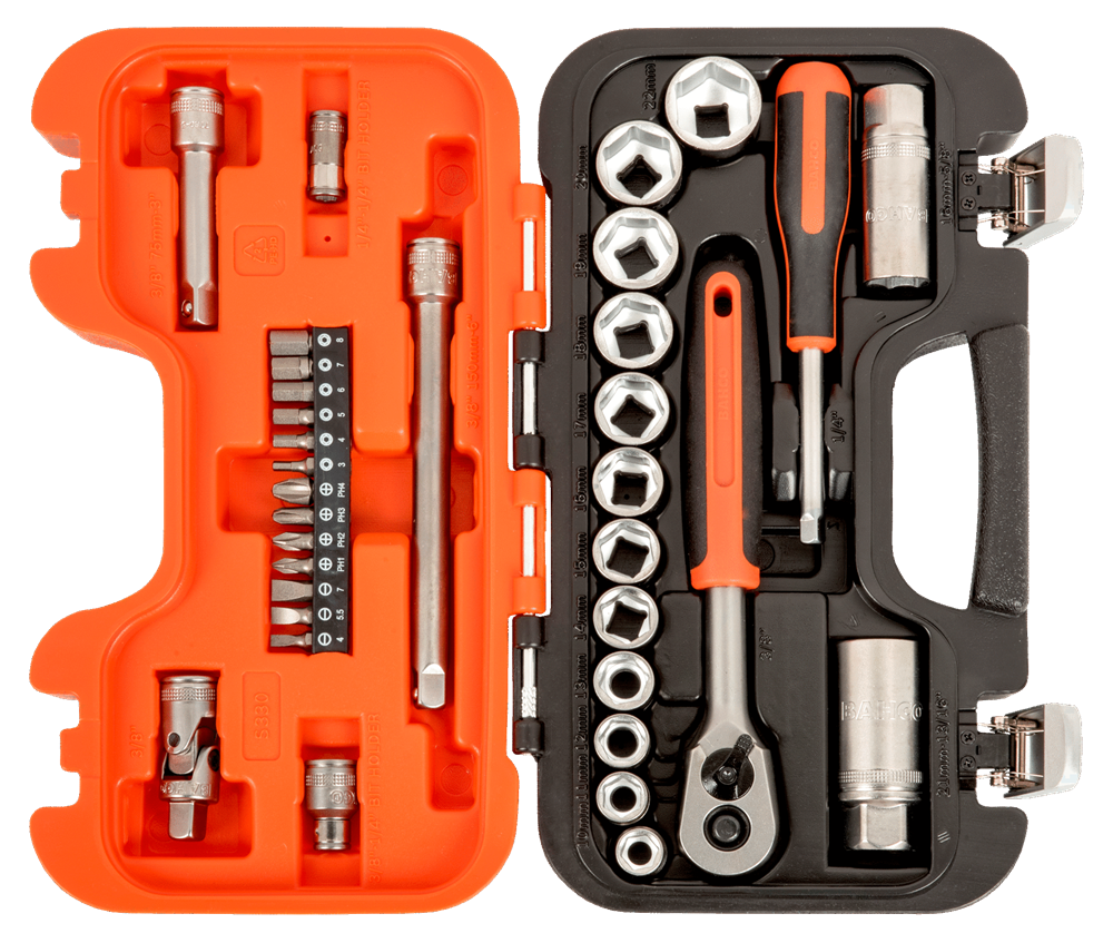 Bahco 34 Parça Lokma Seti S330