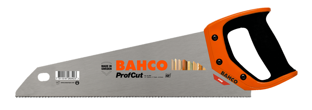 Bahco İsveç Yapımı Alet Çantası Testeresi Sert Uçlu PC-15-TBX