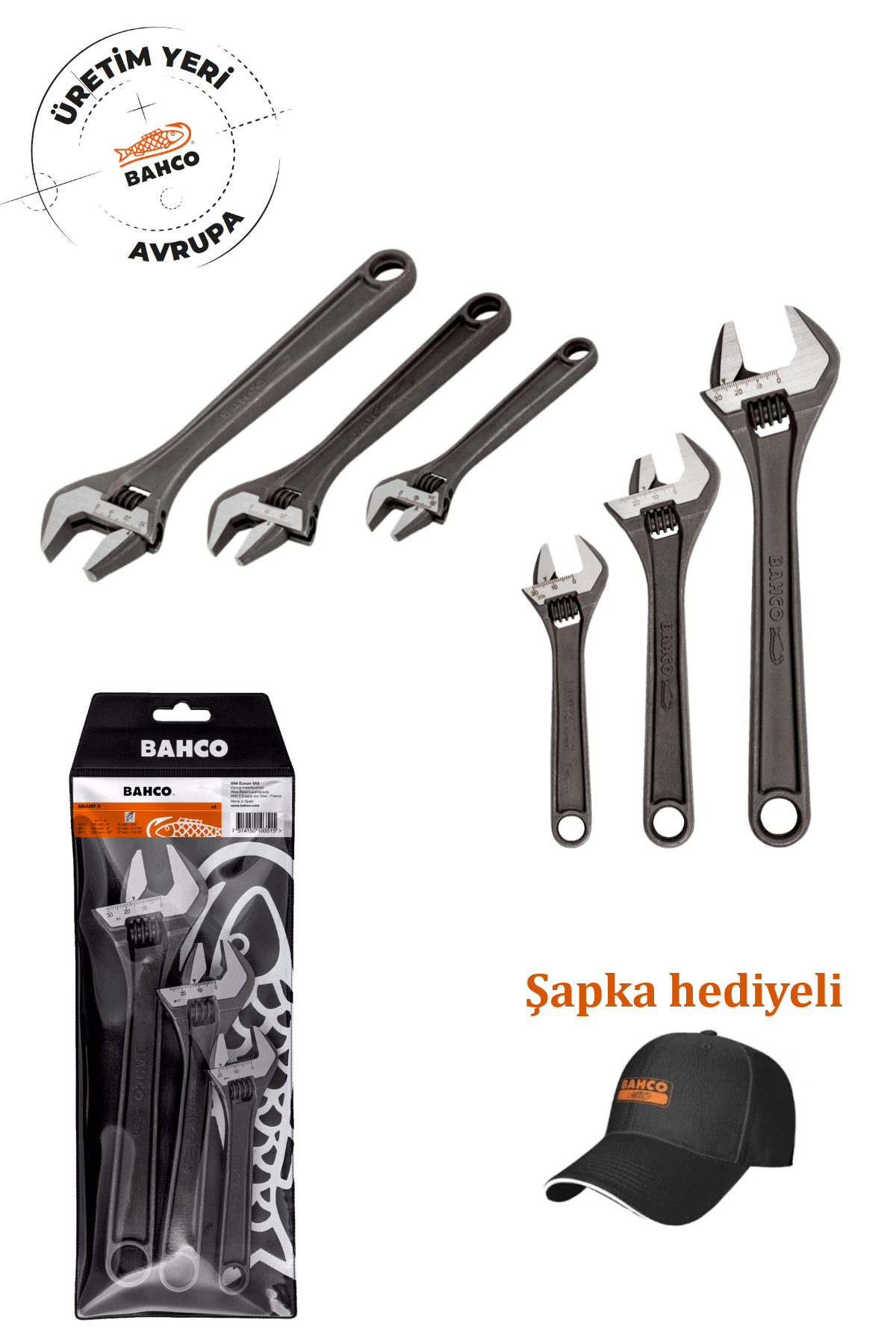 Bahco Avantajlı Tesisatçı Seti 1