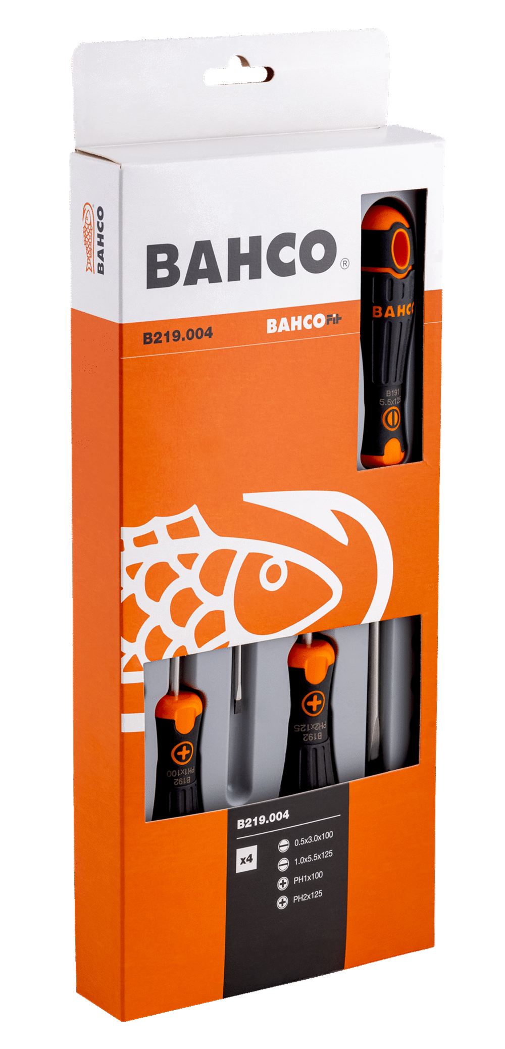 Bahco BahcoFit Tornavida Seti 4lü B219.004
