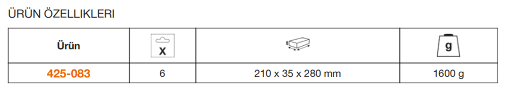 Bahco 6 Parça Iskarpela Seti Ahşap Kutuda 425-083