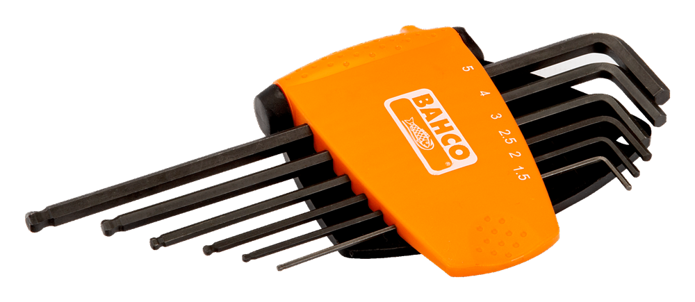 Bahco Allen Set Altıgen Topaç Uçlu 9 Parça BE-9676