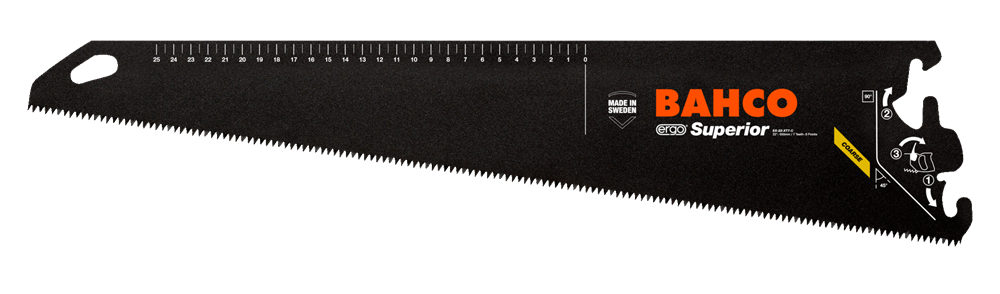 Bahco ERGO™ İsveç Yapımı Testere Bıçağı Superior Medium EX-22-XT9-C