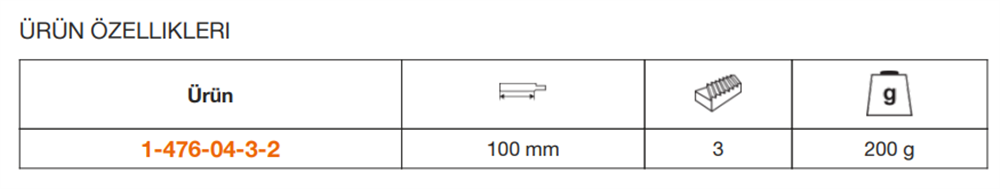Bahco ERGO™ 6lı Eğe Seti 1-476-04-3-2