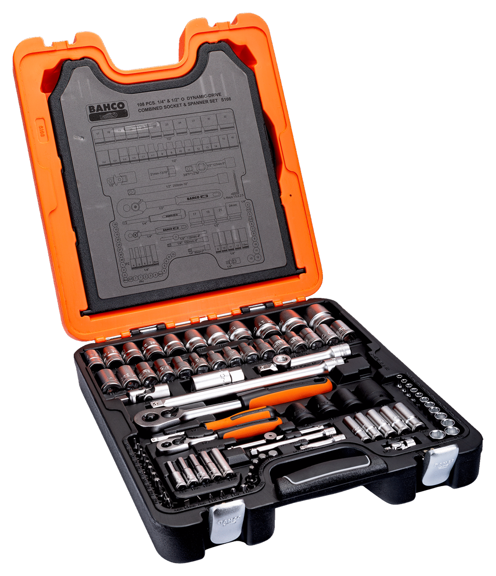 Bahco 108 Parça Lokma Seti 1/2