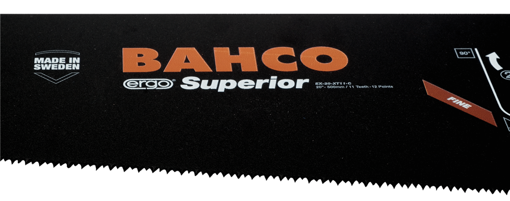 Bahco ERGO™ İsveç Yapımı Testere Bıçağı Superior EX-20-XT11-C
