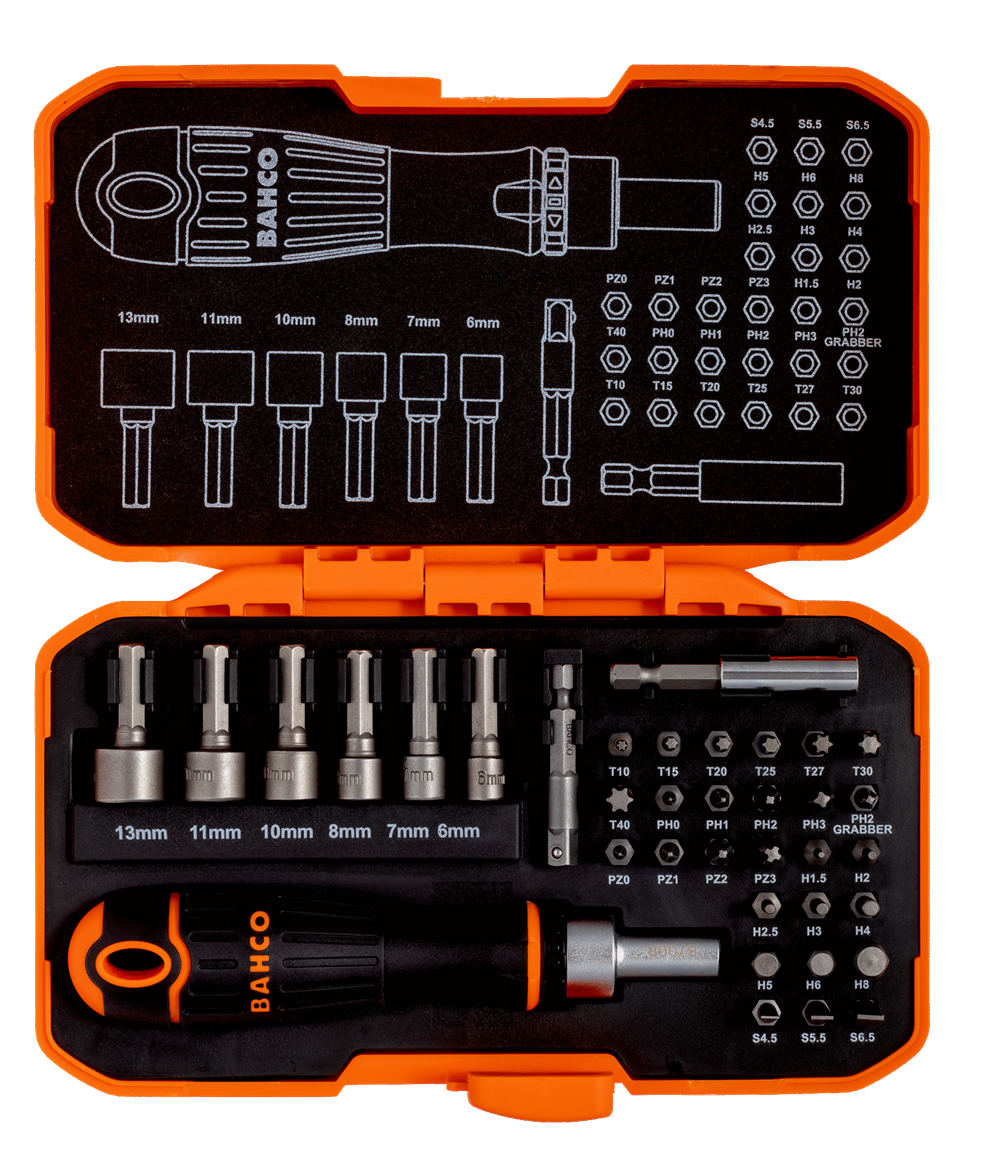 Bahco 36 Parça Bits Ucu Seti 59/S36BCR