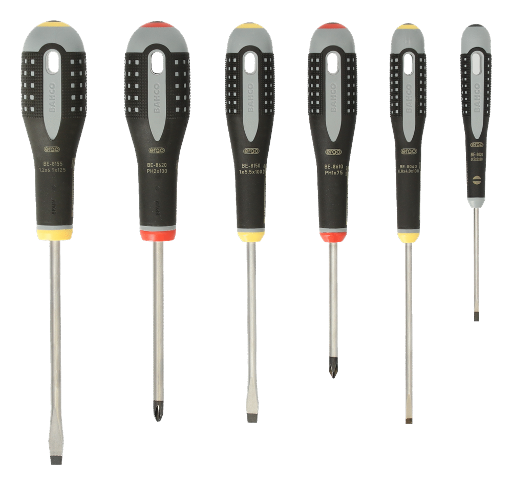 Bahco ERGO™ 6 Parça Tornavida Seti BE-9881