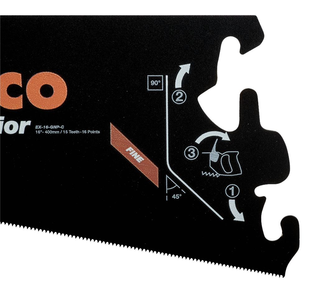 Bahco ERGO™ İsveç Yapımı Genel Amaçlı Testere Bıçağı Superior EX-16-GNP-C