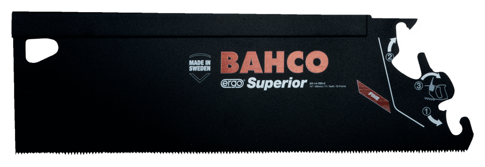 Bahco ERGO™ İsveç Yapımı Tenon Testresi Bıçağı Superior EX-14-TEN-C