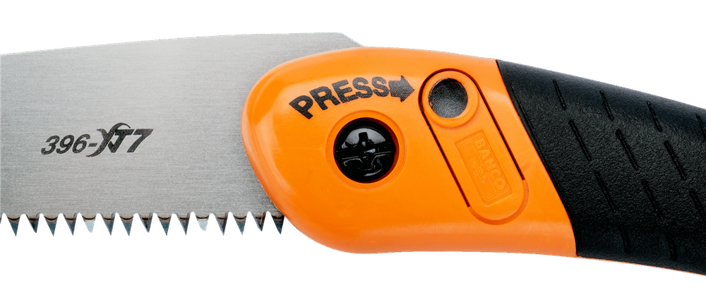 Bahco İsveç Yapımı Katlanabilir Budama Testeresi XT Dişli  396-HP