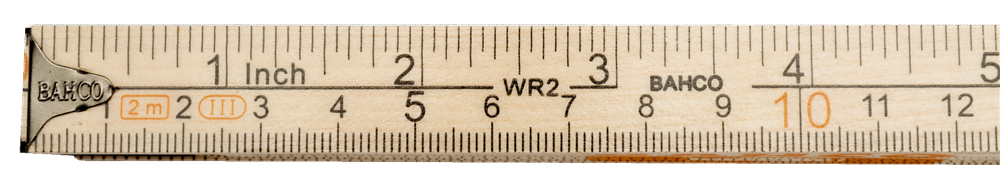 Bahco 2M Tahta Cetvel WR2