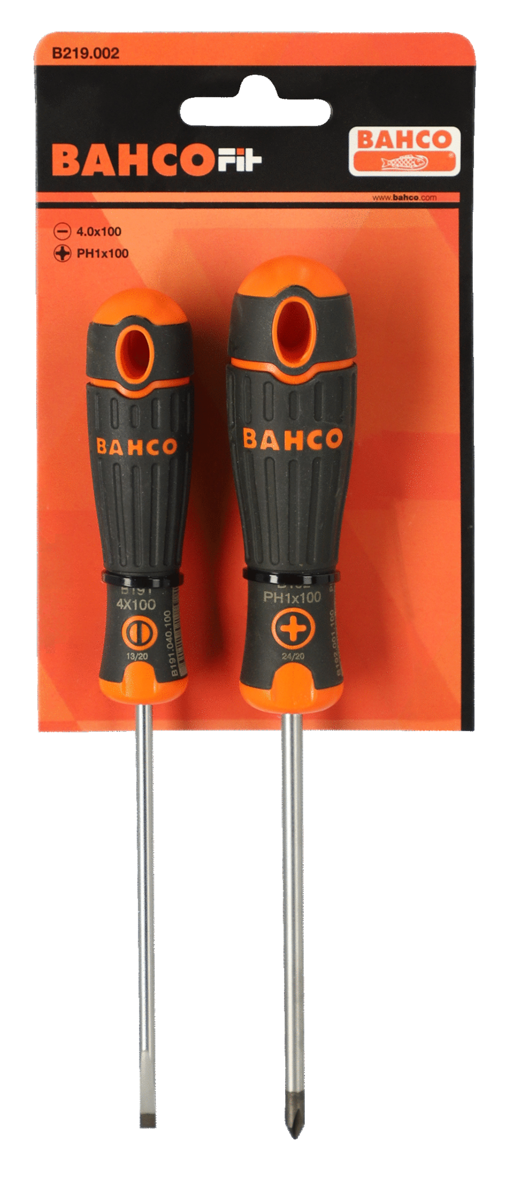 Bahco Bahcofit Tornavida Seti 2 Parça B219.002