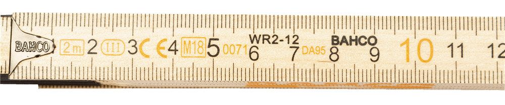 Bahco Tahta Cetvel WR2-12