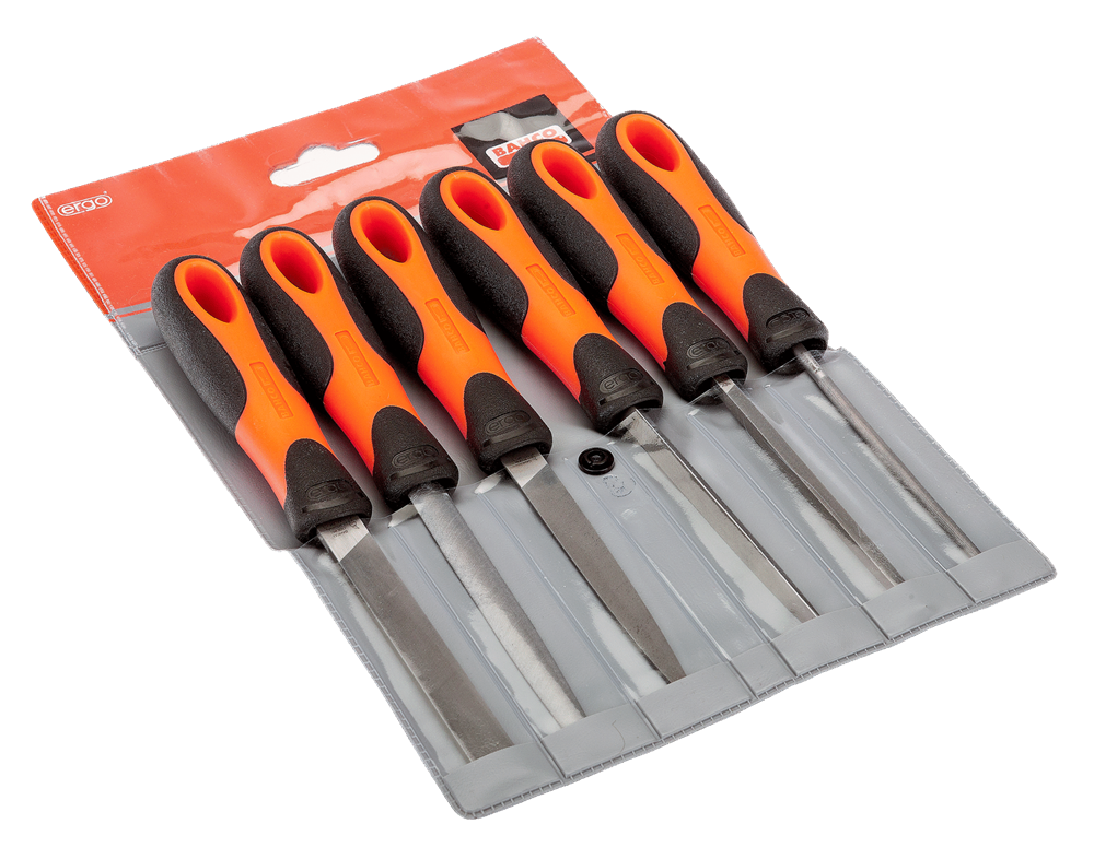 Bahco ERGO™ 6lı Eğe Seti 1-476-04-3-2