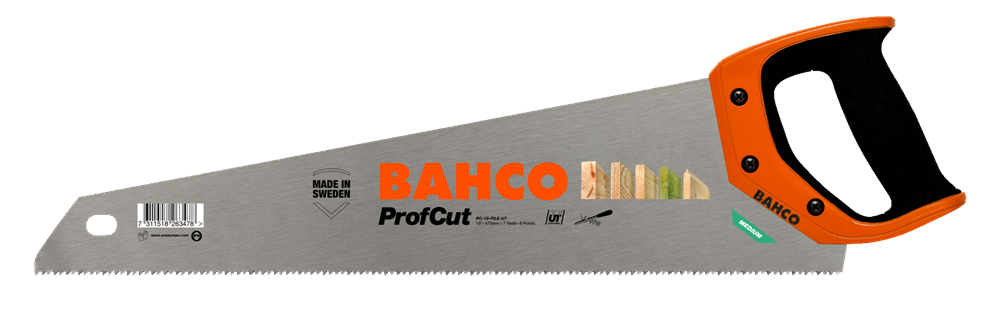 Bahco İsveç Yapımı El Testeresi Eğelenebilir Uçlu PC-16-FILE-U7