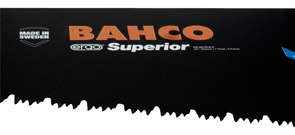 Bahco ERGO™ İsveç Yapımı Alçı Ve Ahşap İçin Testere Bıçağı Superior EX-22-PLS-C