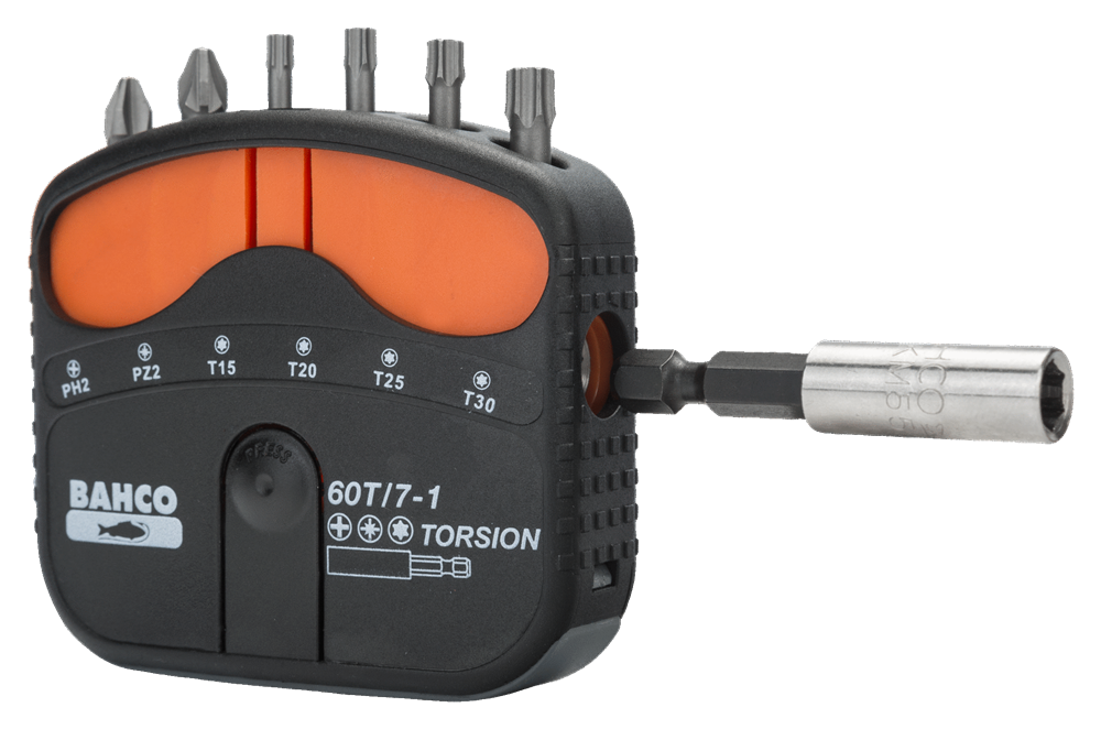 Bahco Torsiyon Bits Ucu Seti 60T/7-1