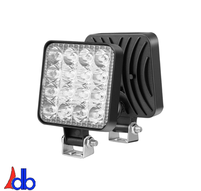 12-60 VOLT 16 LEDLİ PROJEKTÖR BEYAZ