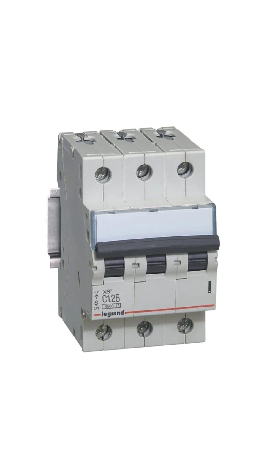 125 AP C TİPİ 3 KUTUP X6 OTOMAT LEGRAND