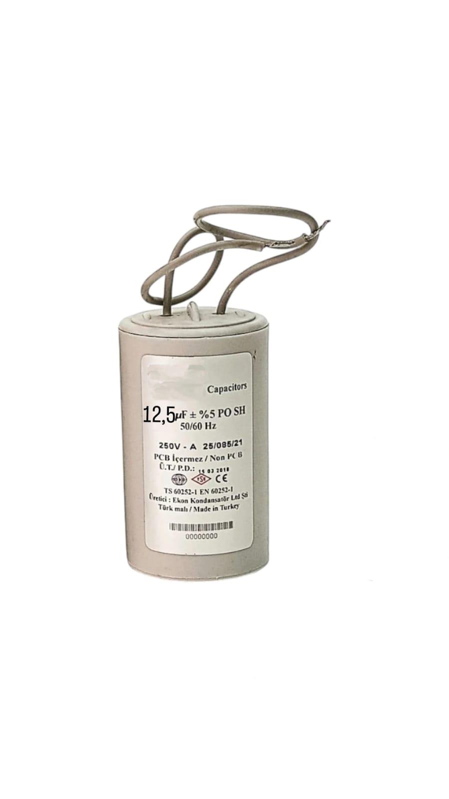12,5 UF 250V AC KONDASOTÖR